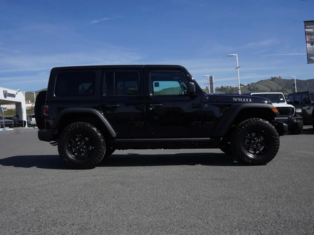 New 2026 Black Clear-Coat Exterior Paint Jeep Willys image 2