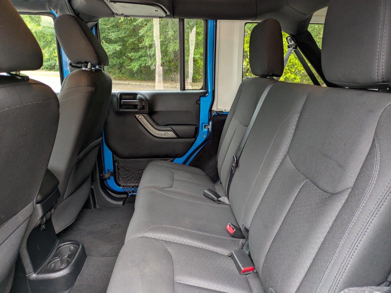 Used 2015 Hydro Blue Pearl Coat Jeep Sport image 14