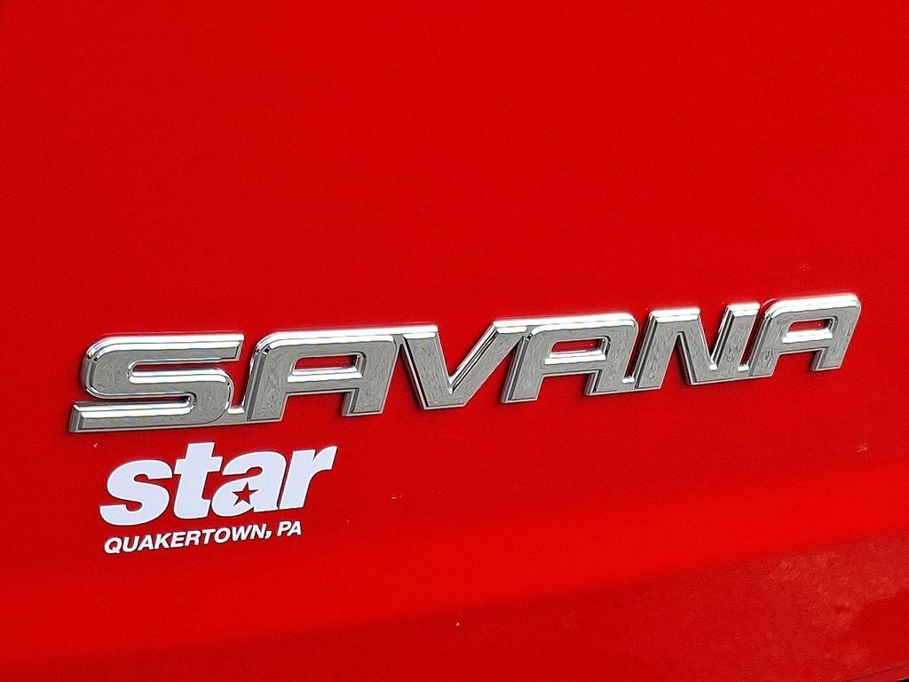 New 2025 Cardinal Red GMC Work Van image 12