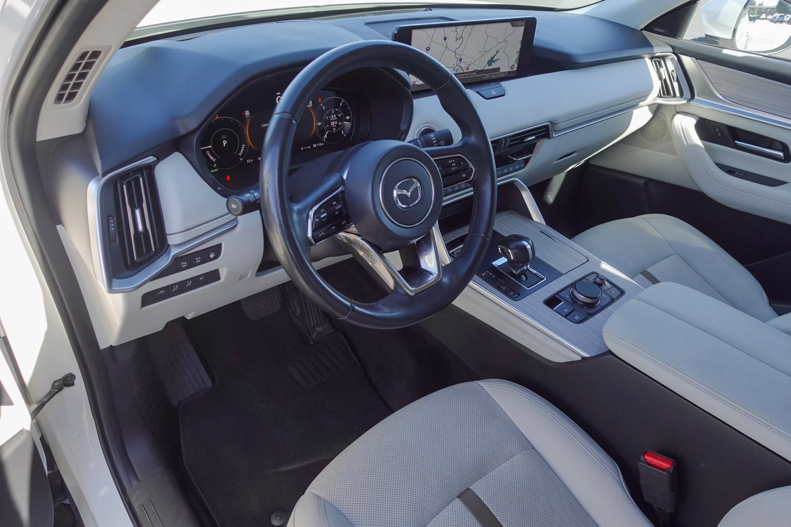 Certified Used 2024 White Mazda Premium Plus image 11