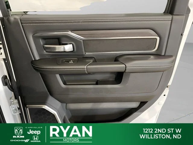 New 2026 Bright White Clear-Coat Exterior Paint RAM Laramie image 64