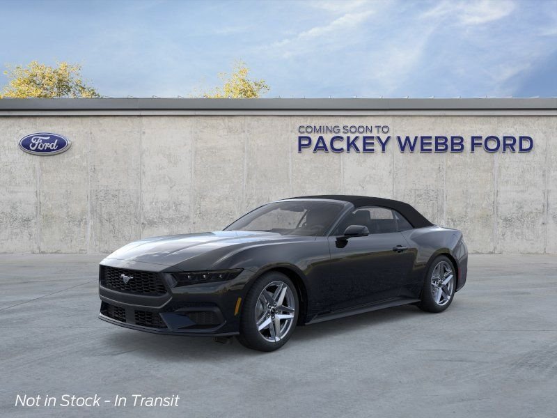 New 2026 Shadow Black Ford EcoBoost® Premium Convertible image 2