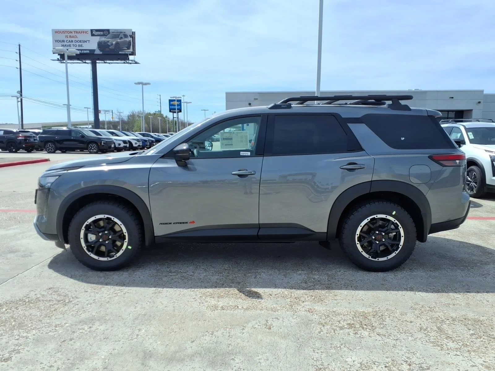 2026 Nissan Pathfinder Rock Creek® Gray at Robbins Nissan