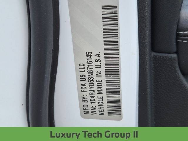 Used 2022 Bright White Clearcoat Jeep 4xe image 32