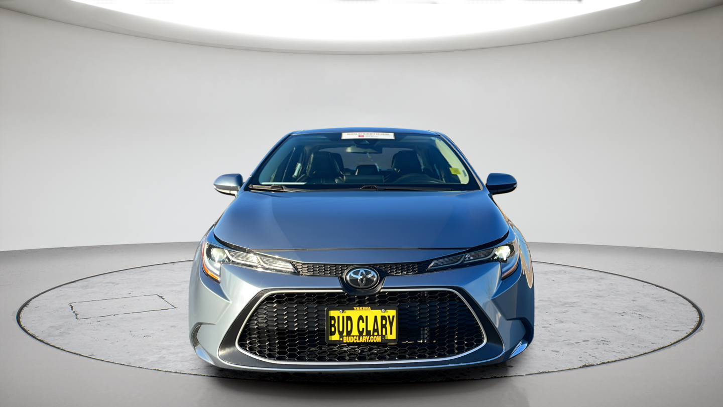 Certified Used 2022 Blue Toyota XLE image 2