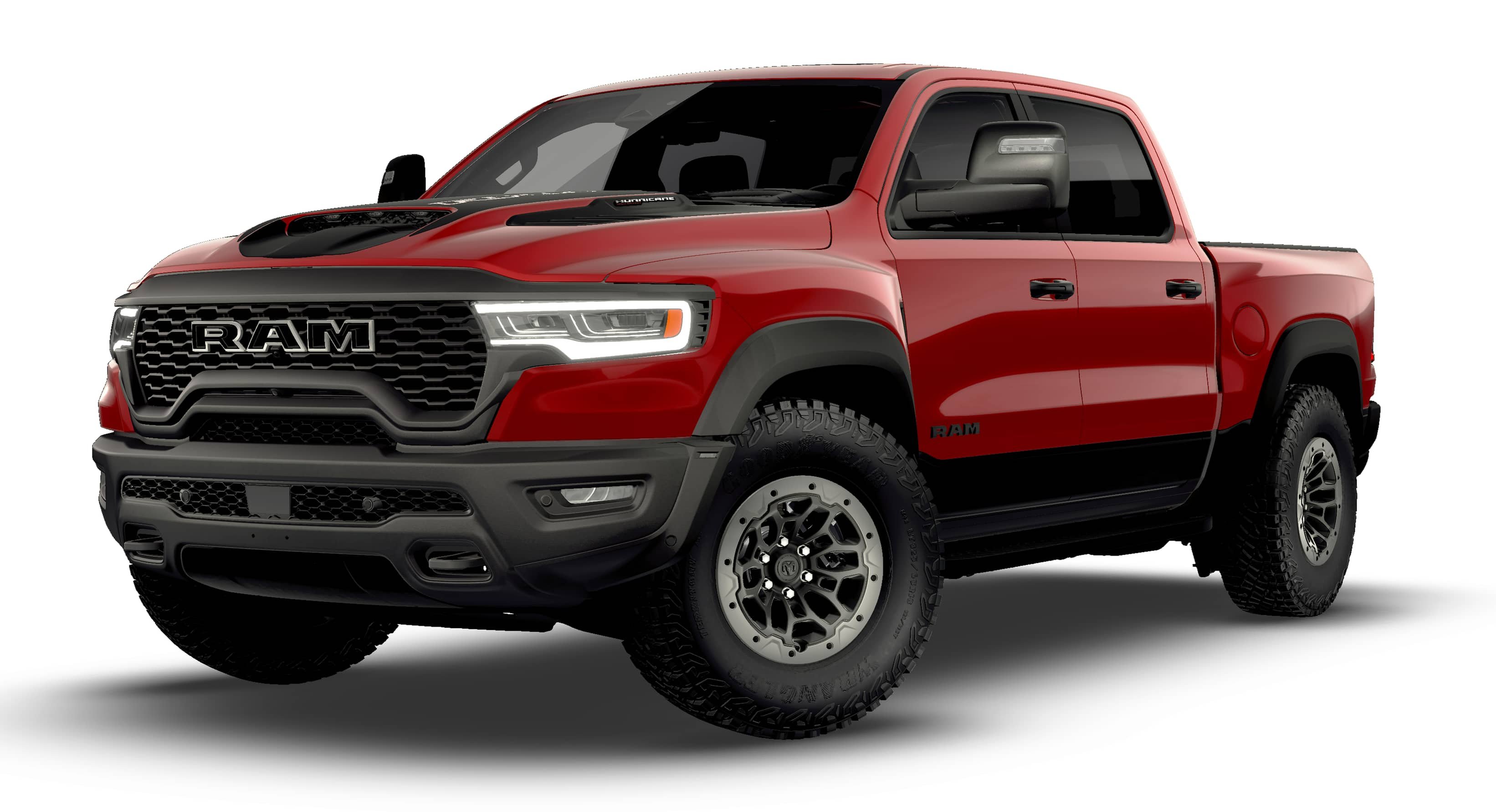 New 2026 Molten Red Pearl-Coat Exterior Paint RAM RHO image 13