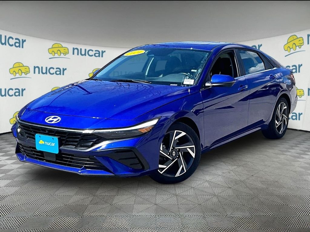 Used 2024 Intense Blue Hyundai Limited image 3