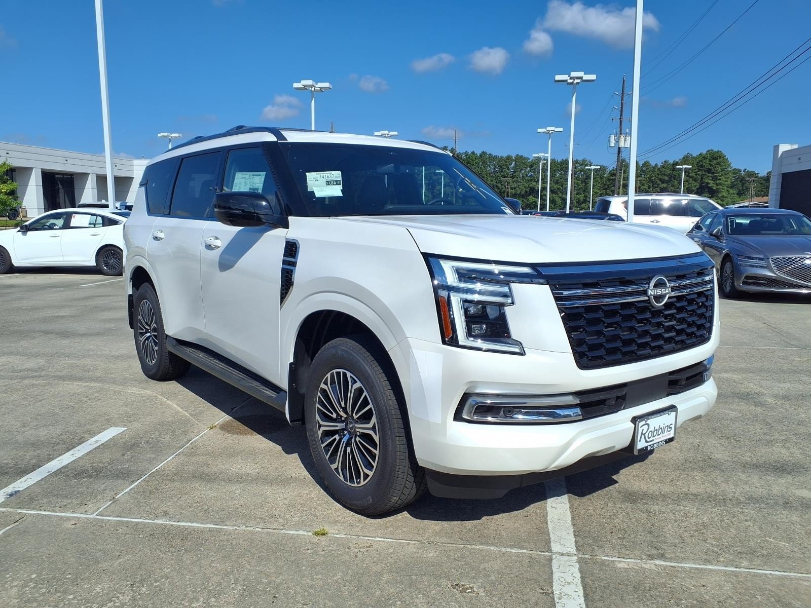 2026 Nissan Armada SL White at Robbins Nissan