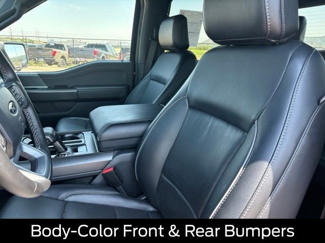 Certified Used 2025 Agate Black Metallic Ford Lariat image 14