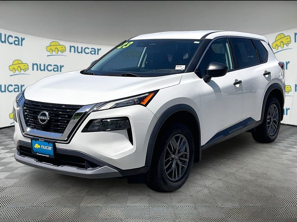 Used 2023 Glacier White Nissan S image 3