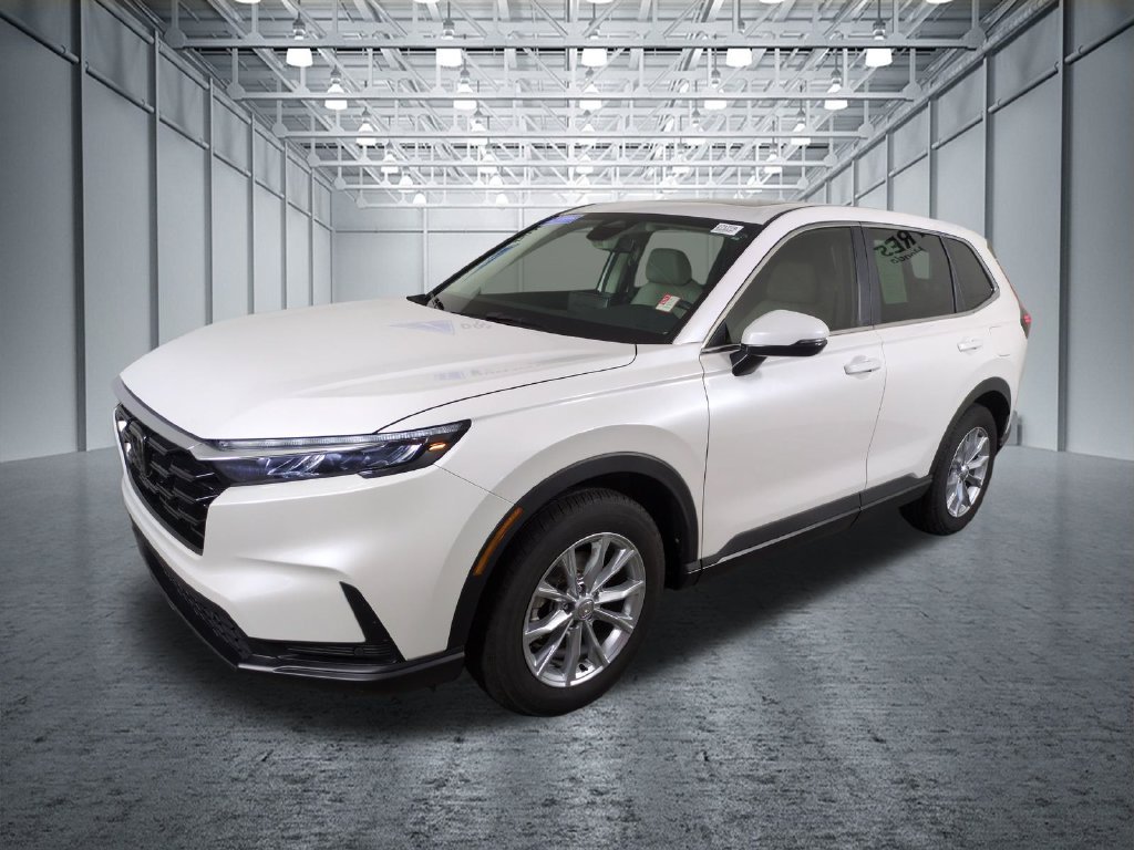 Certified Used 2025 Platinum White Honda EX-L image 1
