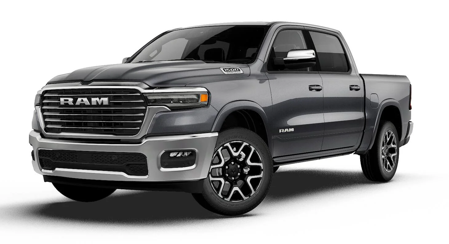 New 2027 Granite Crystal Metallic Clear-Coat Exterior Paint RAM LARAMIE image 1