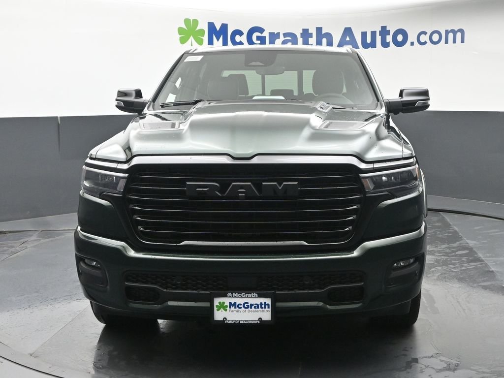 New 2026 Serrano-Green Metallic Exterior Paint RAM Laramie image 6