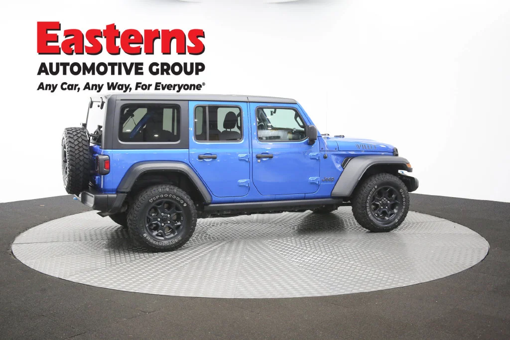 Used 2023 Blue Jeep Willys 4xe image 39