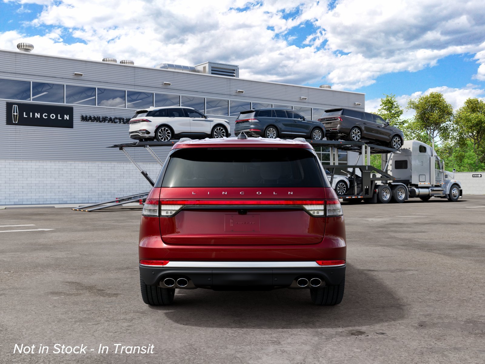 New 2027 Ruby Red Metallic Tinted Clearcoat Lincoln Reserve image 7