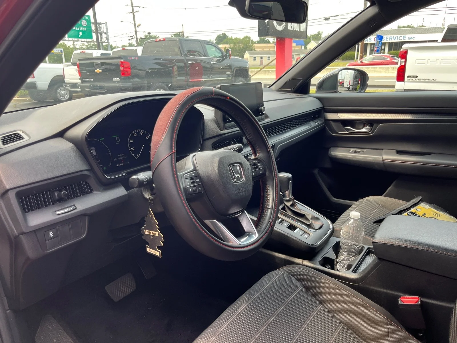 Used 2023 Radiant Red Metallic Honda Sport AWD image 13