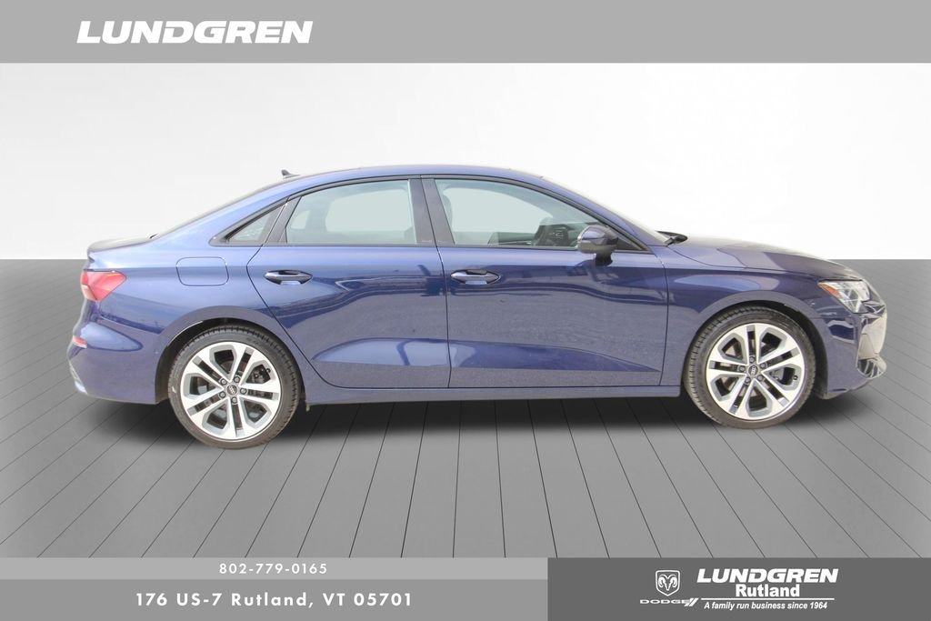 Used 2025 Blue Audi 40 Premium Plus image 2