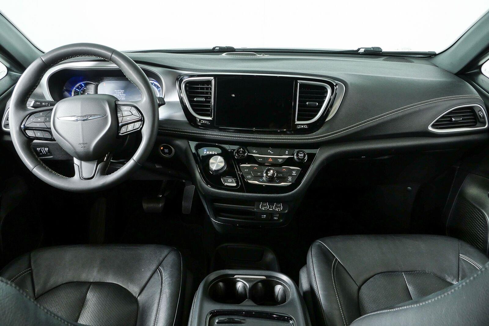Used 2022 Bright White Clearcoat Chrysler Hybrid Touring L image 19
