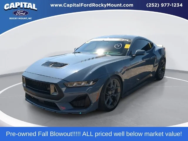 Used 2024 Blue Ford GT Premium image 1