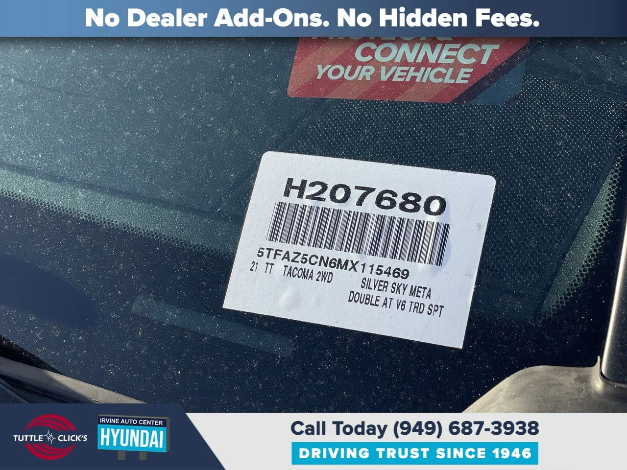 Used 2021 SILVER SKY METALL TOYOTA TRUCK TRD SPORT image 42