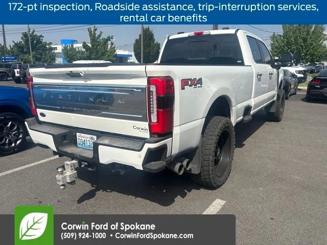 Used 2024 Star White Ford Platinum image 4