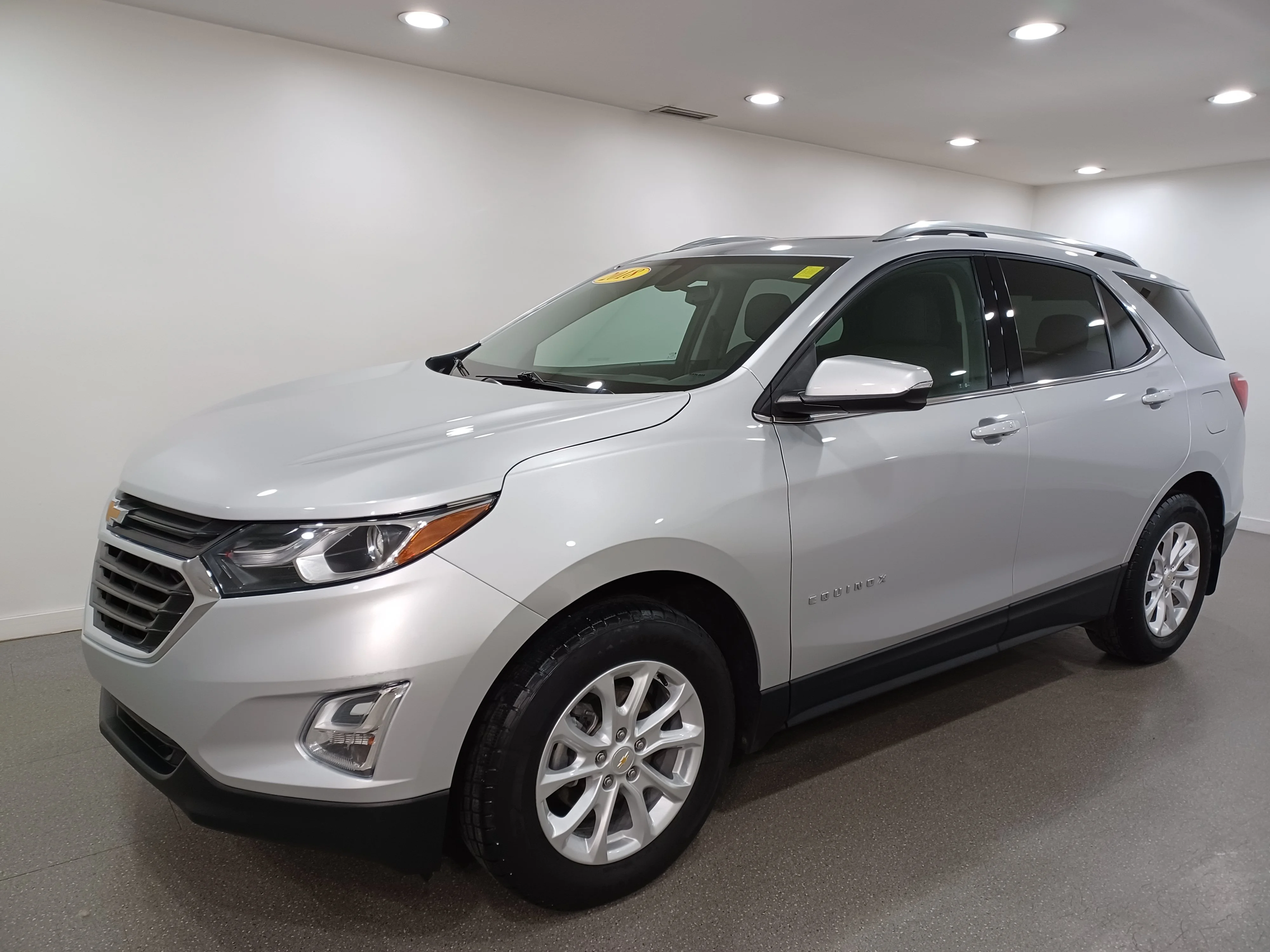 Certified Used 2018 Silver Ice Metallic Chevrolet LT AWD*Remote Start | Htd Seats | Pano Roof | Blind Spot Detection | Apple CarPlay | Roof Rails image 2