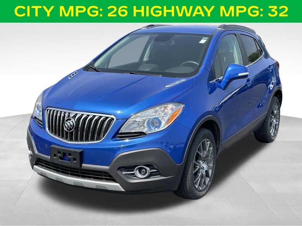 Used 2016 Brilliant Blue Metallic Buick Sport Touring image 4