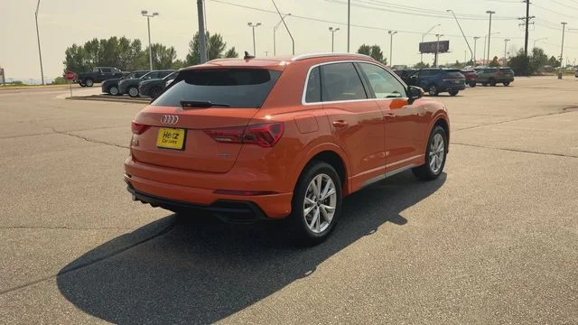 Used 2023 Orange Audi Premium image 8