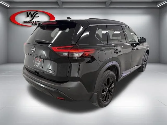 Used 2023 Black Nissan SV image 2