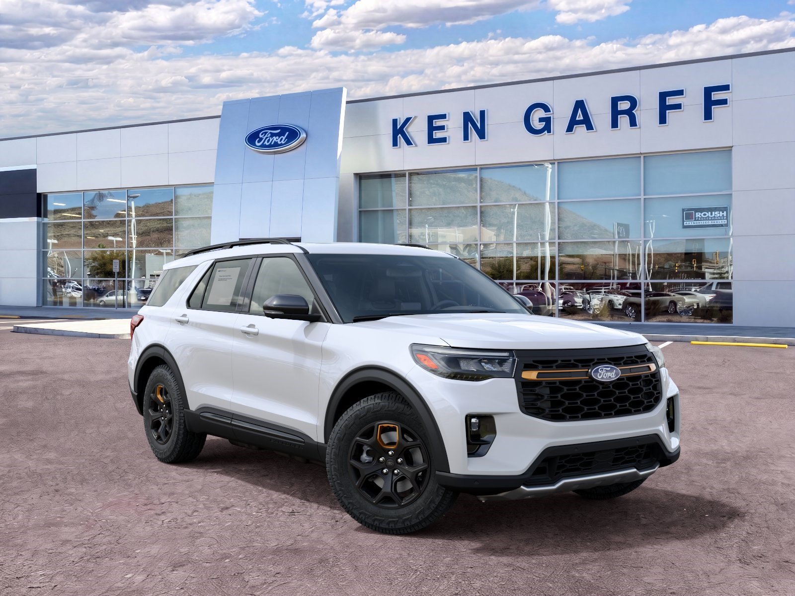 New 2027 Star White Metallic Tri-Coat Ford Tremor image 4