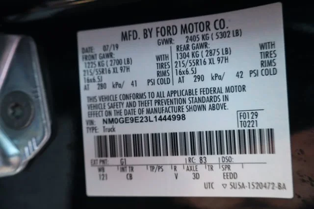 Used 2020 Shadow Black Ford XL image 17