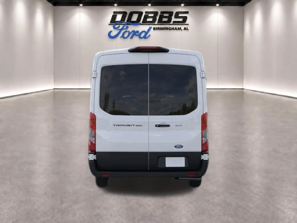 New 2026 Oxford White Ford Passenger Van XLT image 7