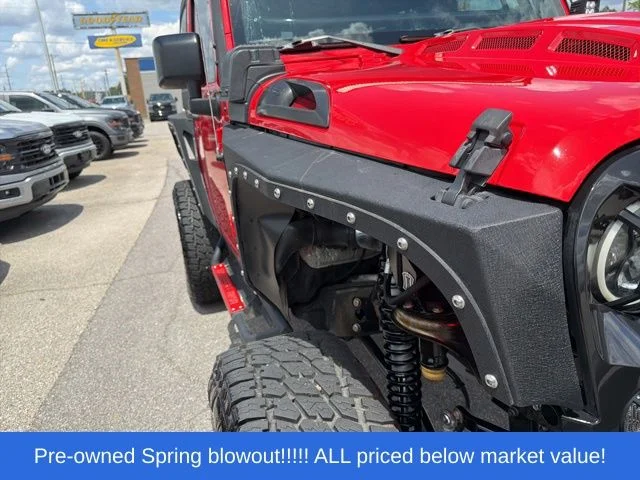Used 2018 Red Jeep Rubicon Custom Build image 19