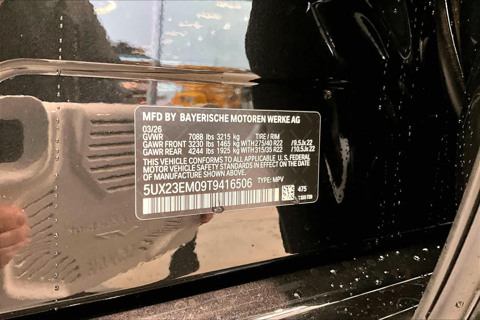 New 2026 Black Sapphire Metallic BMW xDrive40i image 19