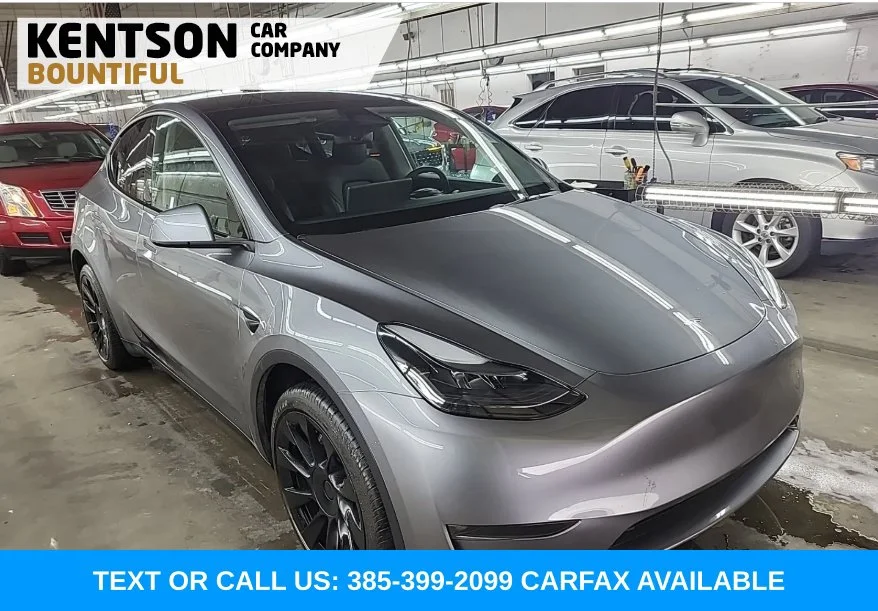 Used 2025 Silver Tesla Long Range image 2