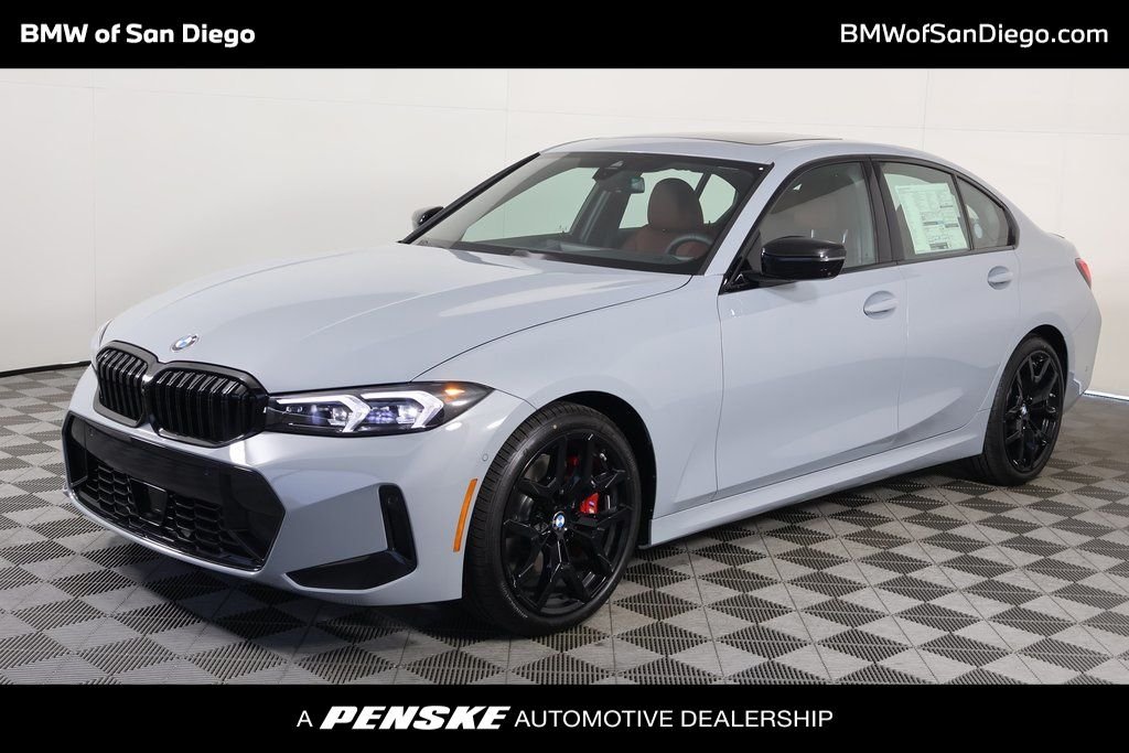 New 2026 Gray Metallic BMW 330i image 1
