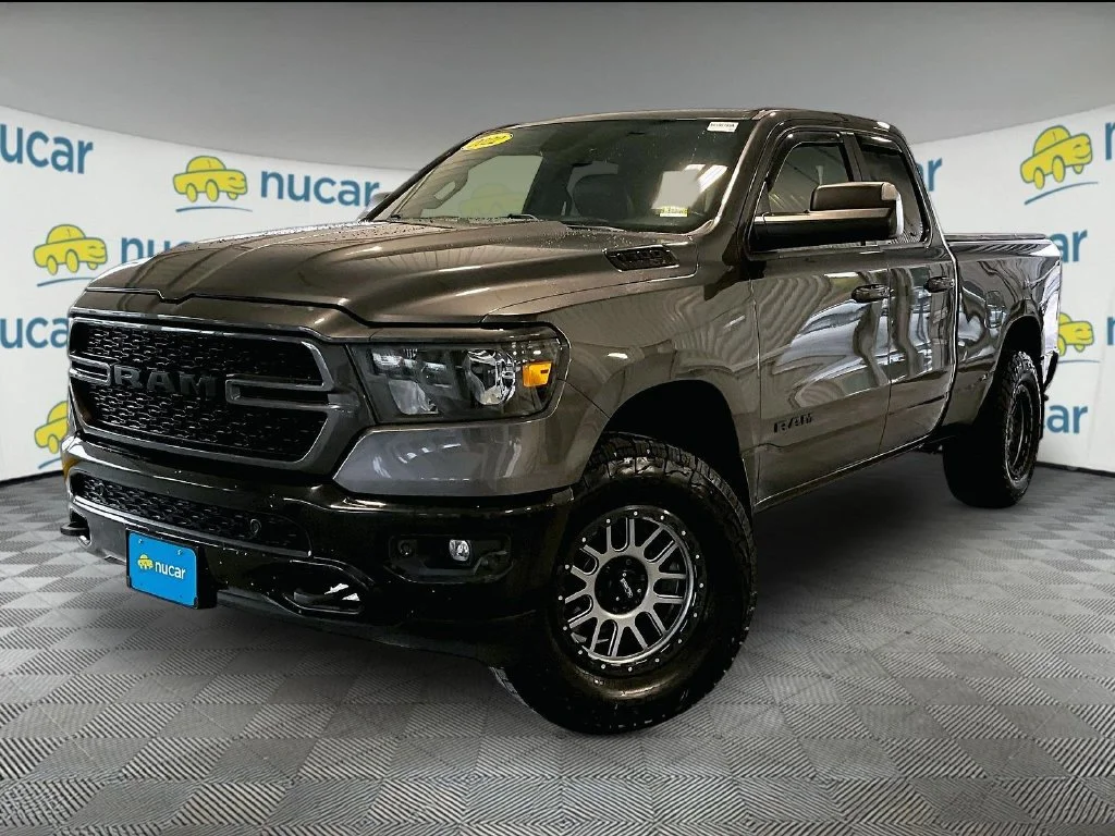 Used 2022 Granite Crystal Metallic Clearcoat Ram Big Horn/Lone Star image 3