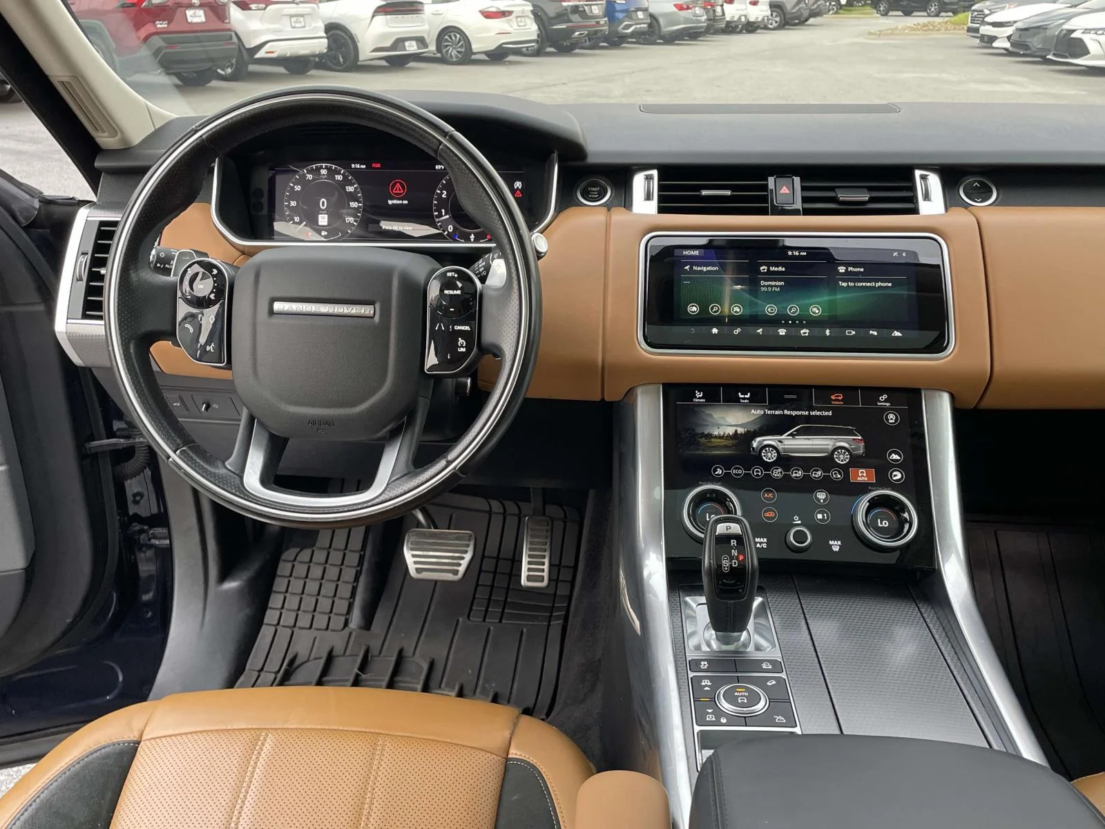 Used 2020 Portofino Blue Metallic Land Rover HSE Dynamic image 4