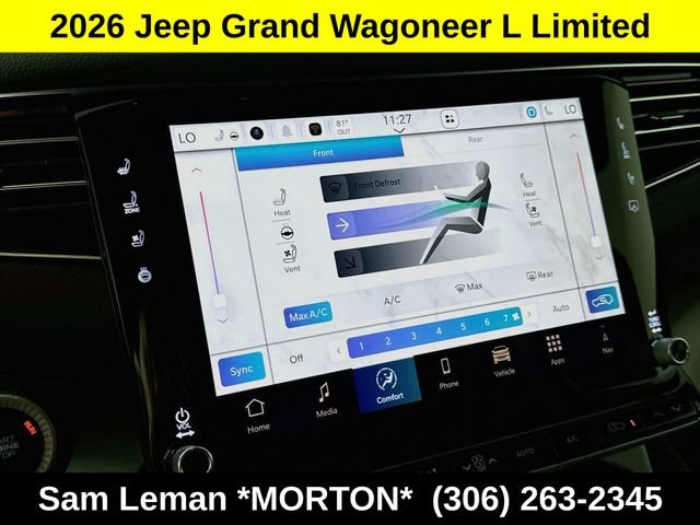 New 2026 Baltic Gray Metallic Clearcoat Jeep Limited Altitude image 21