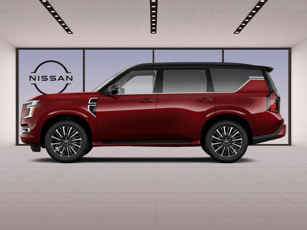 New 2026 Coulis Red Pearl / Super Black Two-tone Nissan Platinum Reserve image 9