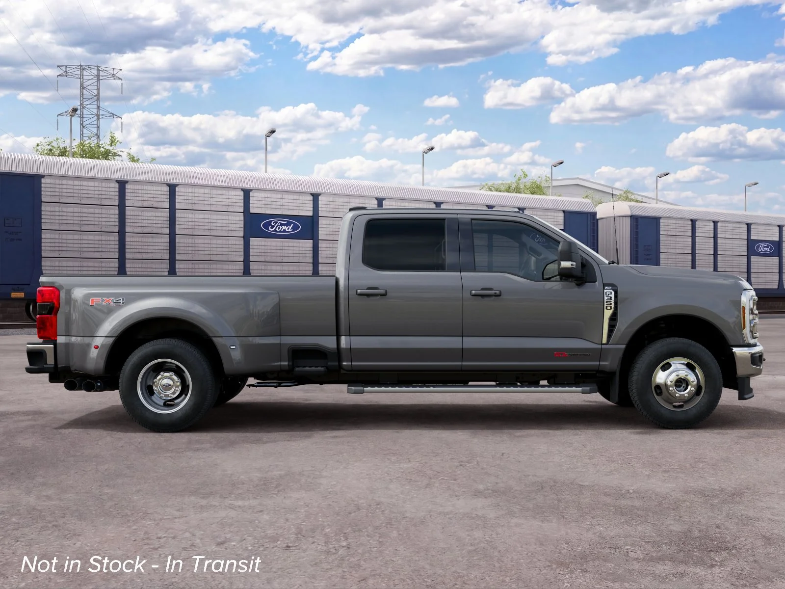New 2027 Carbonized Gray Metallic Ford F-350® XLT image 5