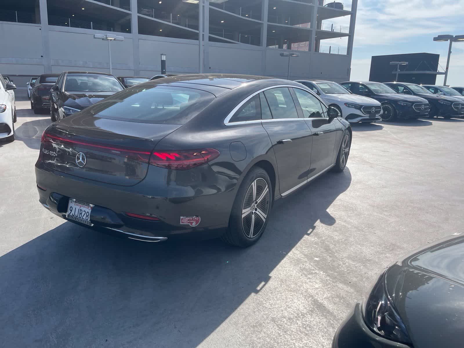 Certified Used 2023 Graphite Grey Metallic Mercedes-Benz EQS 450+ image 3