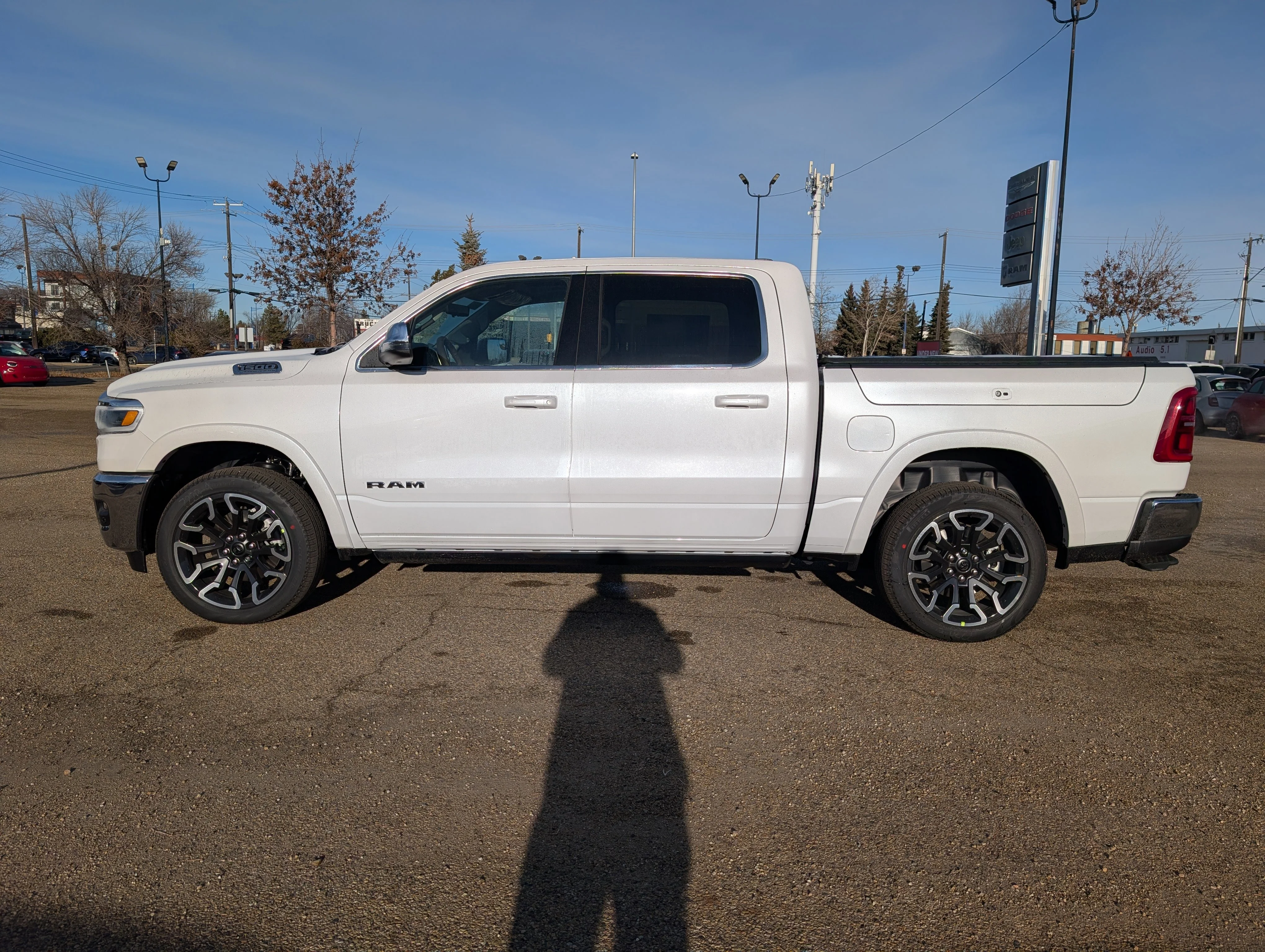 New 2026 Ivory Tri-Coat Pearl Ram Limited Longhorn image 3
