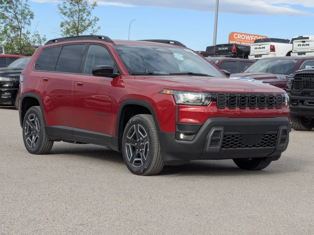 New 2026 Red Jeep Laredo - - 4x4 - Remote Start - Mopar Interior Pkg - Compact Spare - Heated Seats & More! image 2
