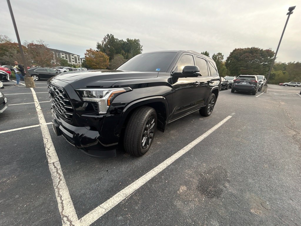Certified Used 2025 Black Toyota Platinum image 7