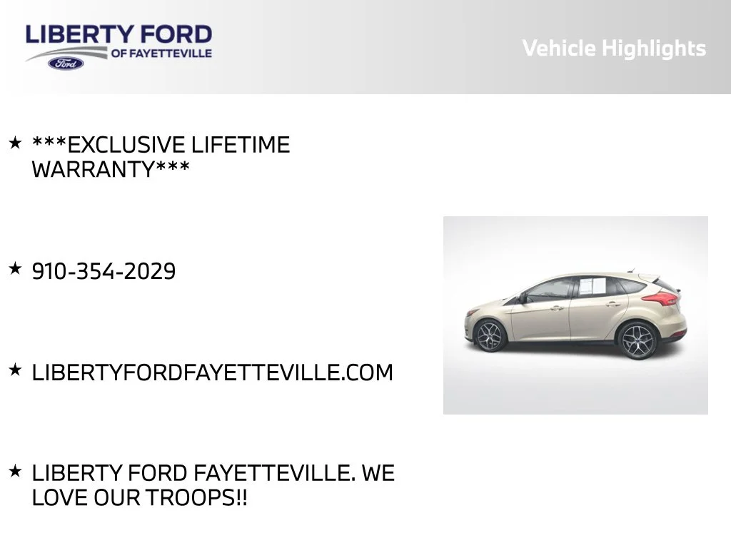 Used 2017 White Gold Metallic Ford SEL image 5