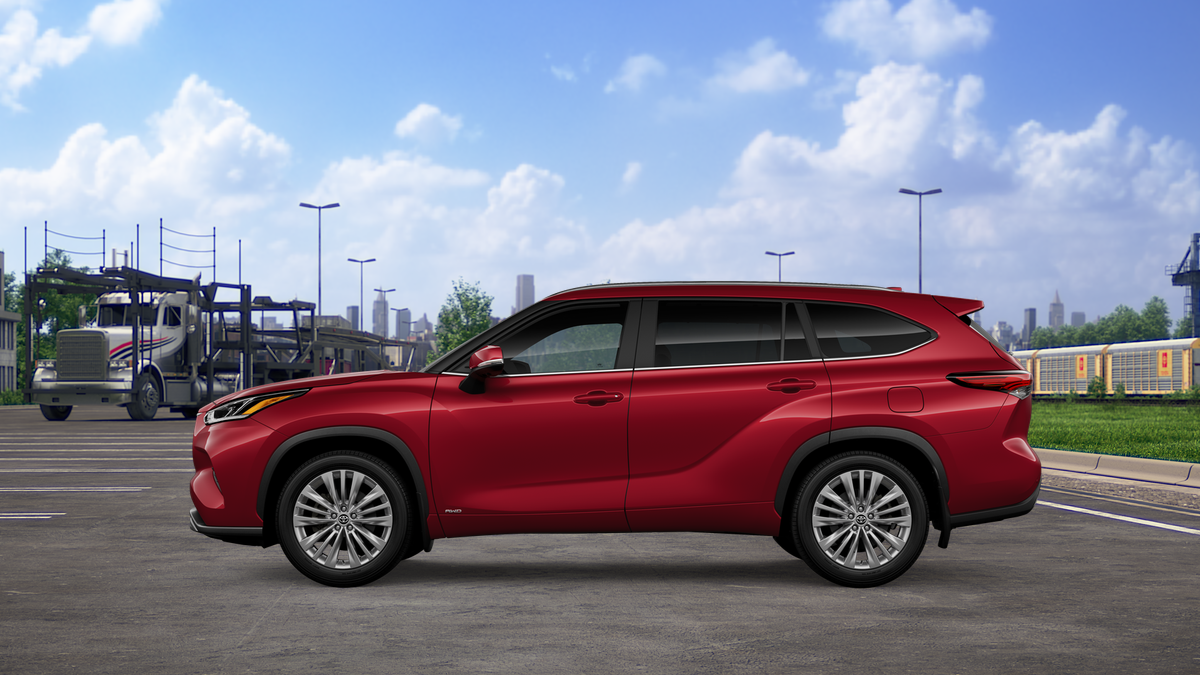 New 2026 Ruby Flare Pearl Toyota Hybrid Platinum image 16