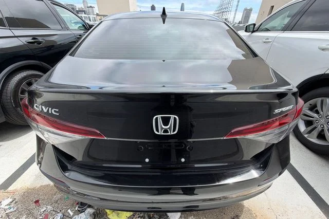 Certified Used 2025 Crystal Black Pearl Honda Sport image 9
