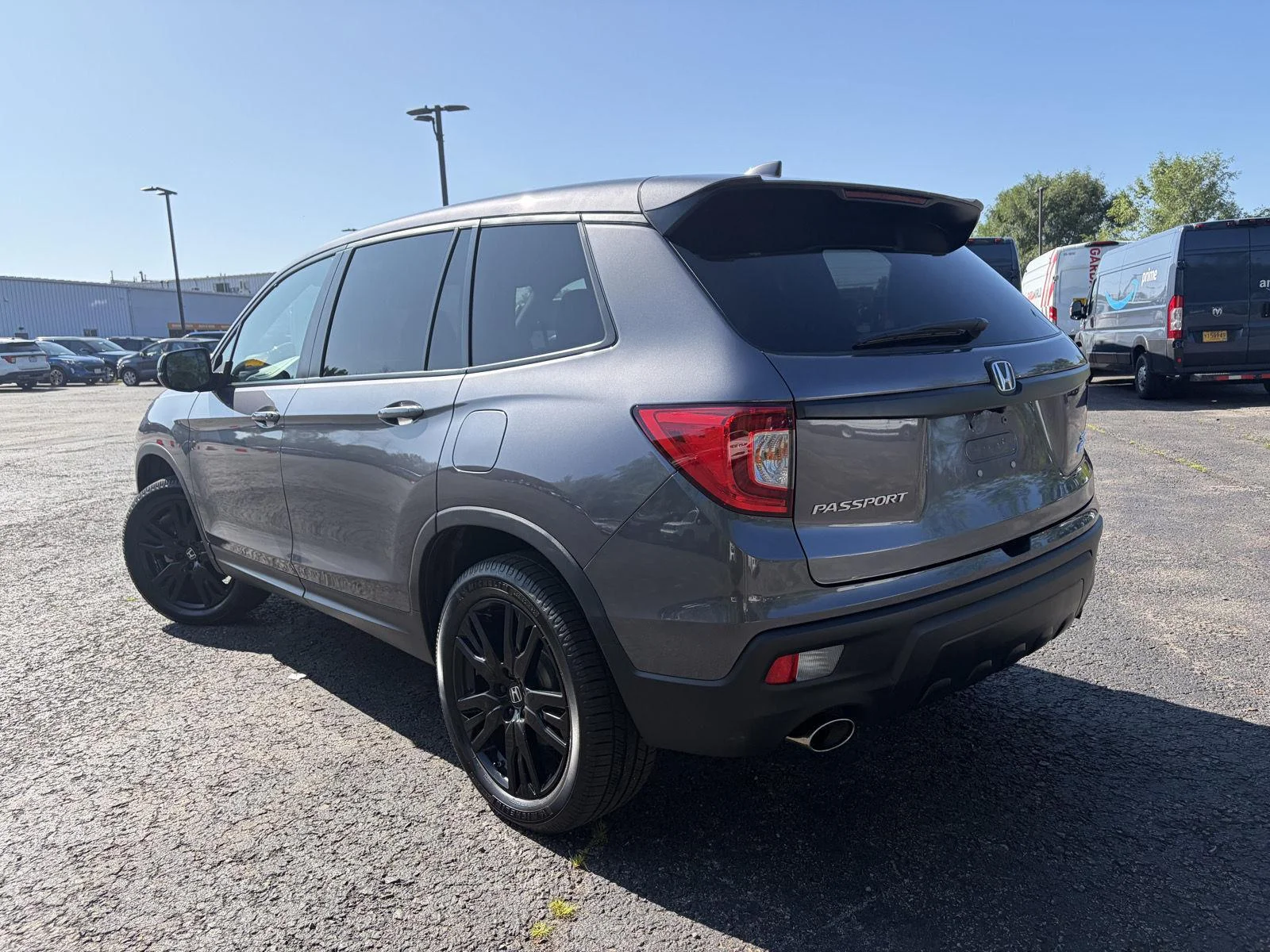 Used 2021 Modern Steel Metallic Honda Sport image 3