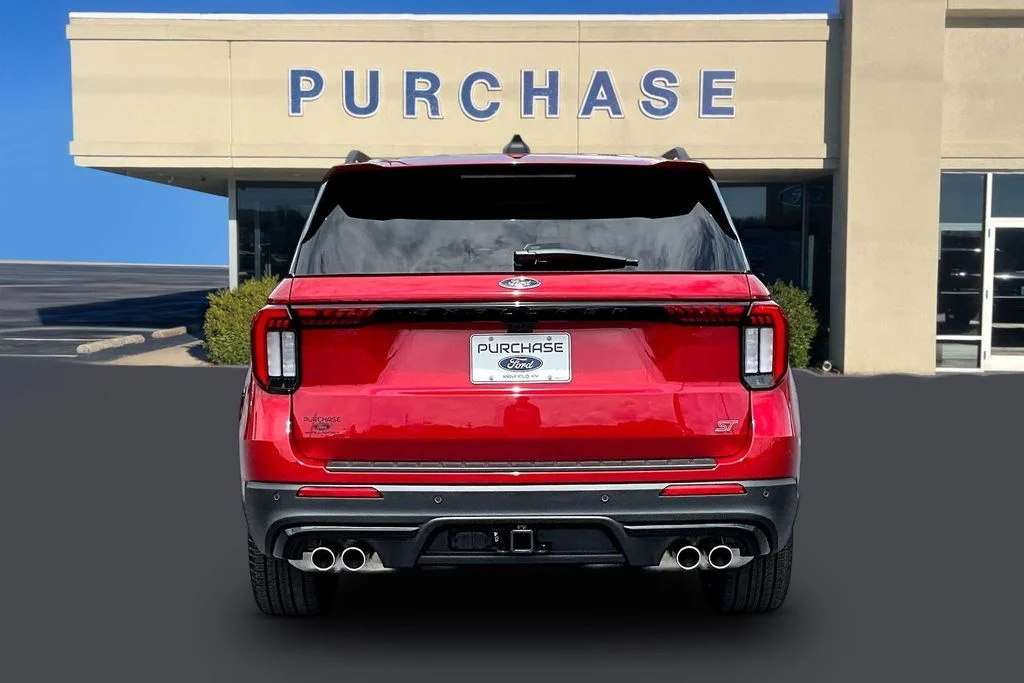 New 2026 Rapid Red Metallic Tinted Clearcoat Ford ST image 4